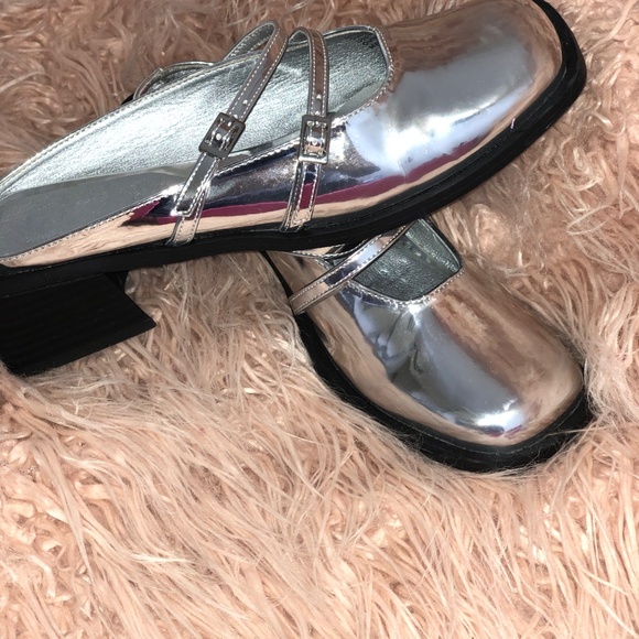 Olivia Miller Mule Chunky Heeled Mary Jane’s - Picture 5 of 5